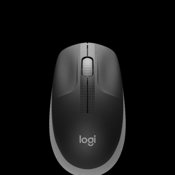 Logitech M190 Full-Size Wireless Mouse – Charcoal