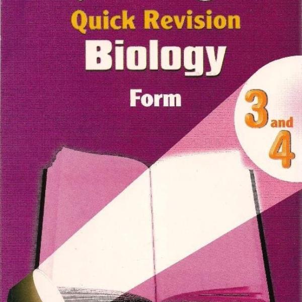 Spotlight Quick Revision Biology F3&4