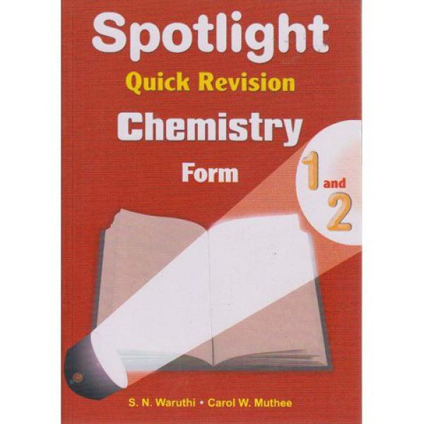Spotlight Quick Revision Chemistry F1&2