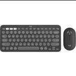 Logitech Pebble 2 Bluetooth Keyboard Combo – Tonal Graphite (US Intl)