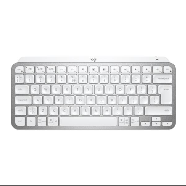 Logitech MX Keys Mini for Mac Bluetooth Illuminated Keyboard – Pale Grey (US Intl)