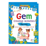 Queenex Gem Creative Activities Blue Book