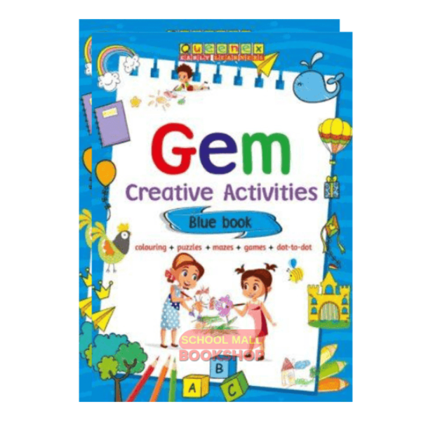 Queenex Gem Creative Activities Blue Book