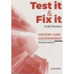 Test it & Fix it KCSE History & Government Revised Edition