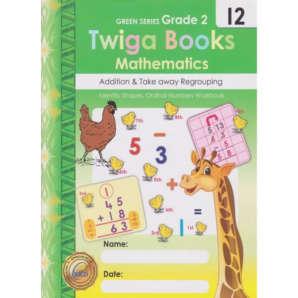 Twiga Books Maths Addition & Take Bk12