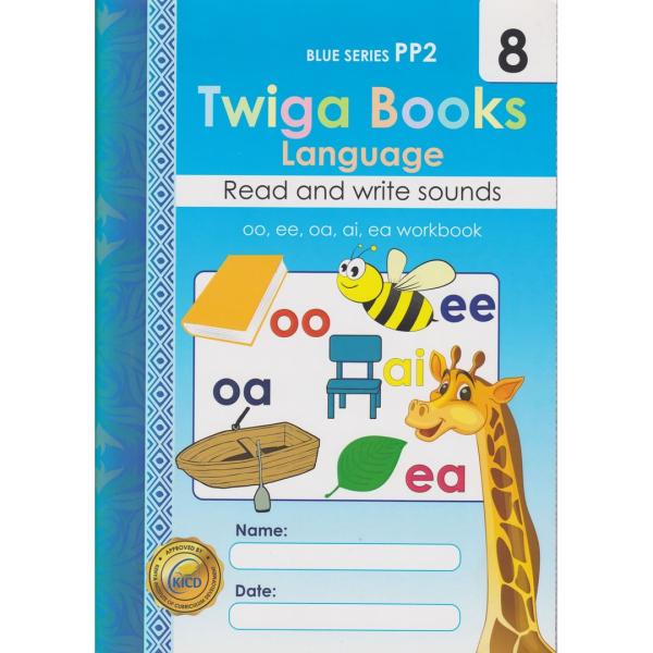 Twiga Books Language Read and Write Sounds Bk8