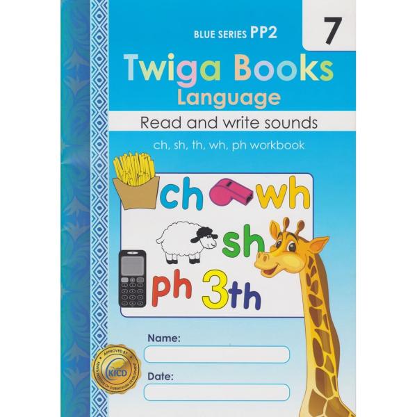 Twiga Books Language Read and Write Sounds Bk7