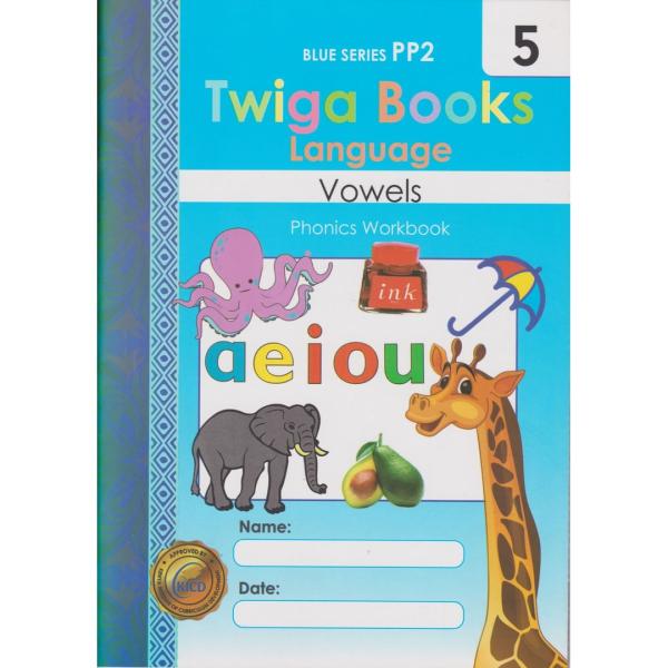 Twiga Books Language Vowels Bk5