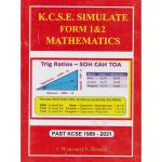 K.C.S.E Simulate F1 & 2 Mathematics Past 1989-2021