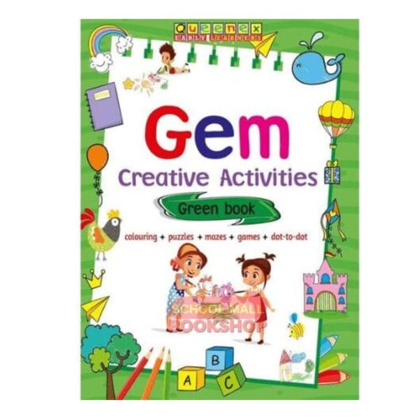 Queenex Gem Creative Activities Green Book